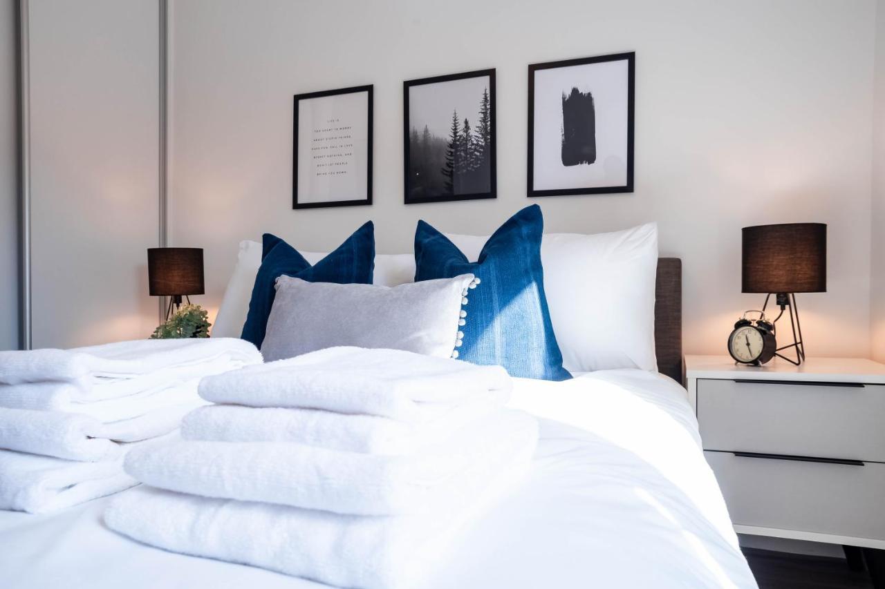 Luxe Interchange Apartment Near Old Trafford - Media City - The Quays Manchester Luaran gambar