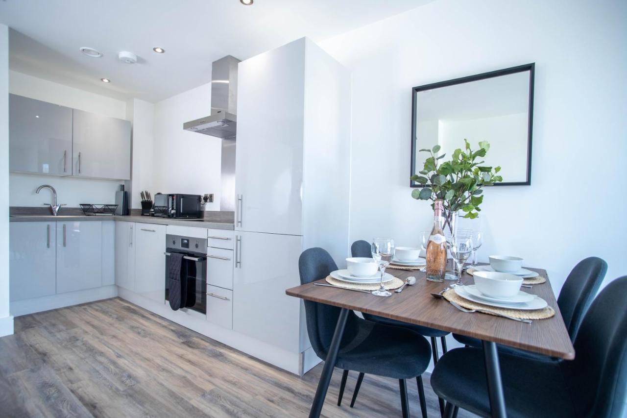 Luxe Interchange Apartment Near Old Trafford - Media City - The Quays Manchester Luaran gambar
