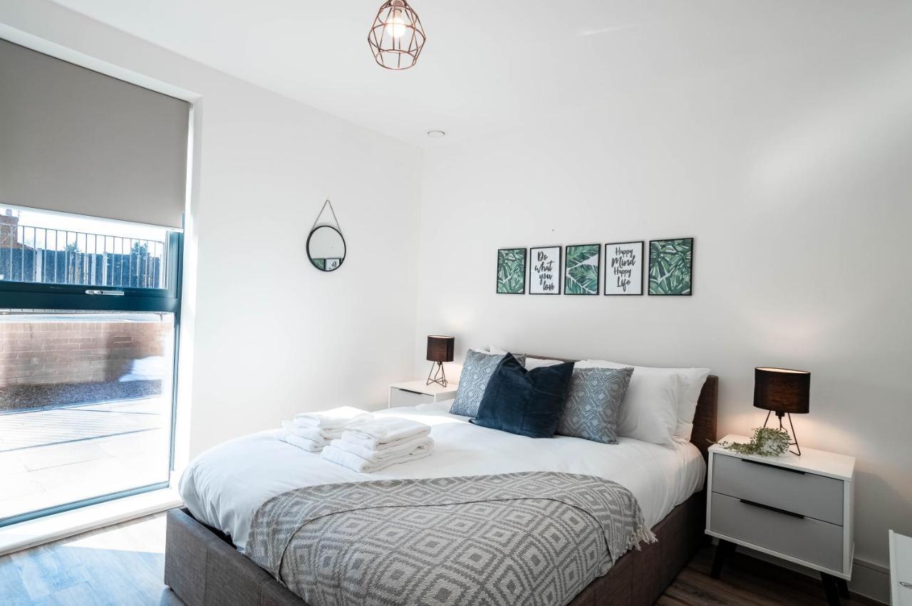 Luxe Interchange Apartment Near Old Trafford - Media City - The Quays Manchester Luaran gambar