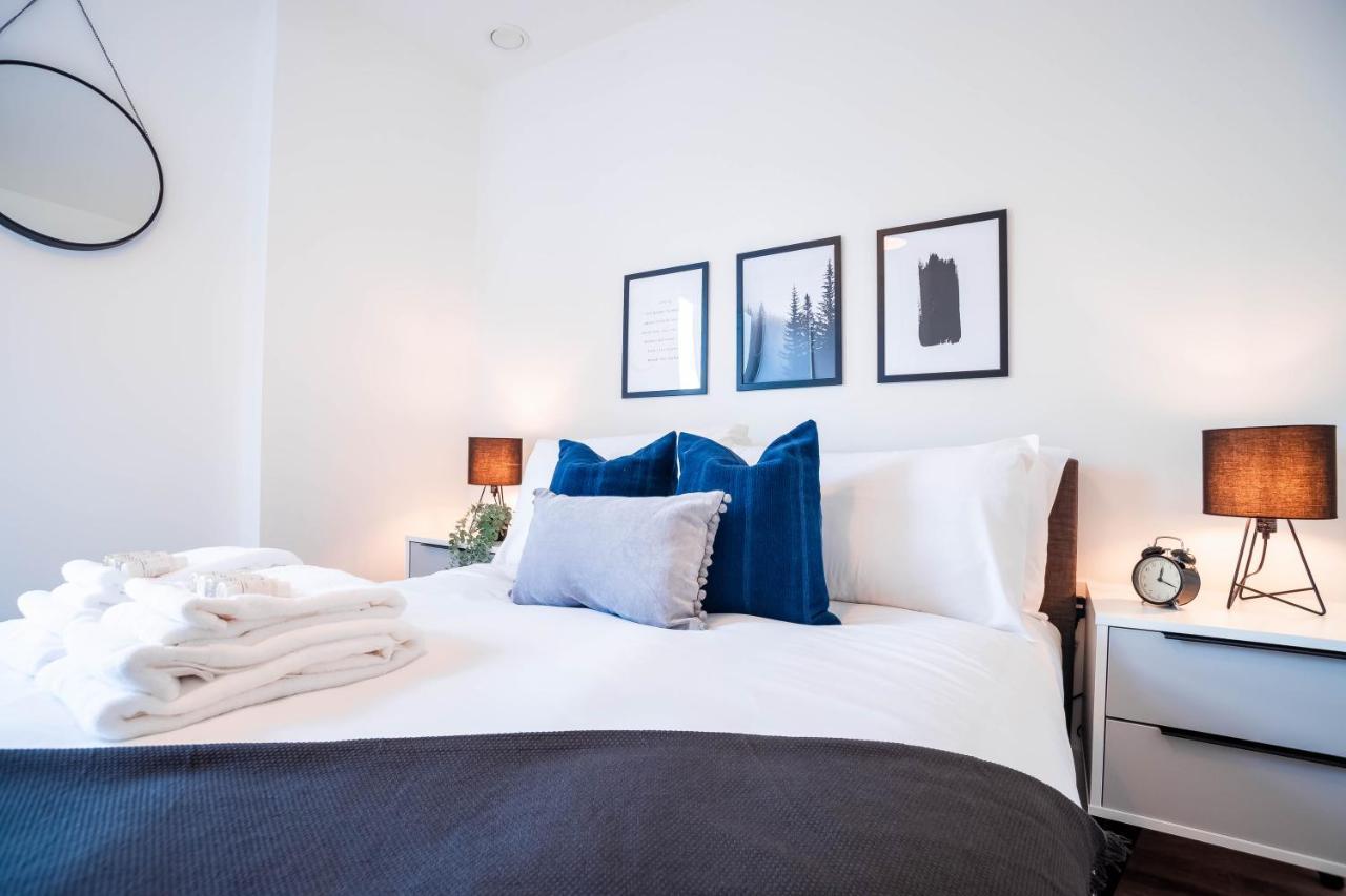 Luxe Interchange Apartment Near Old Trafford - Media City - The Quays Manchester Luaran gambar