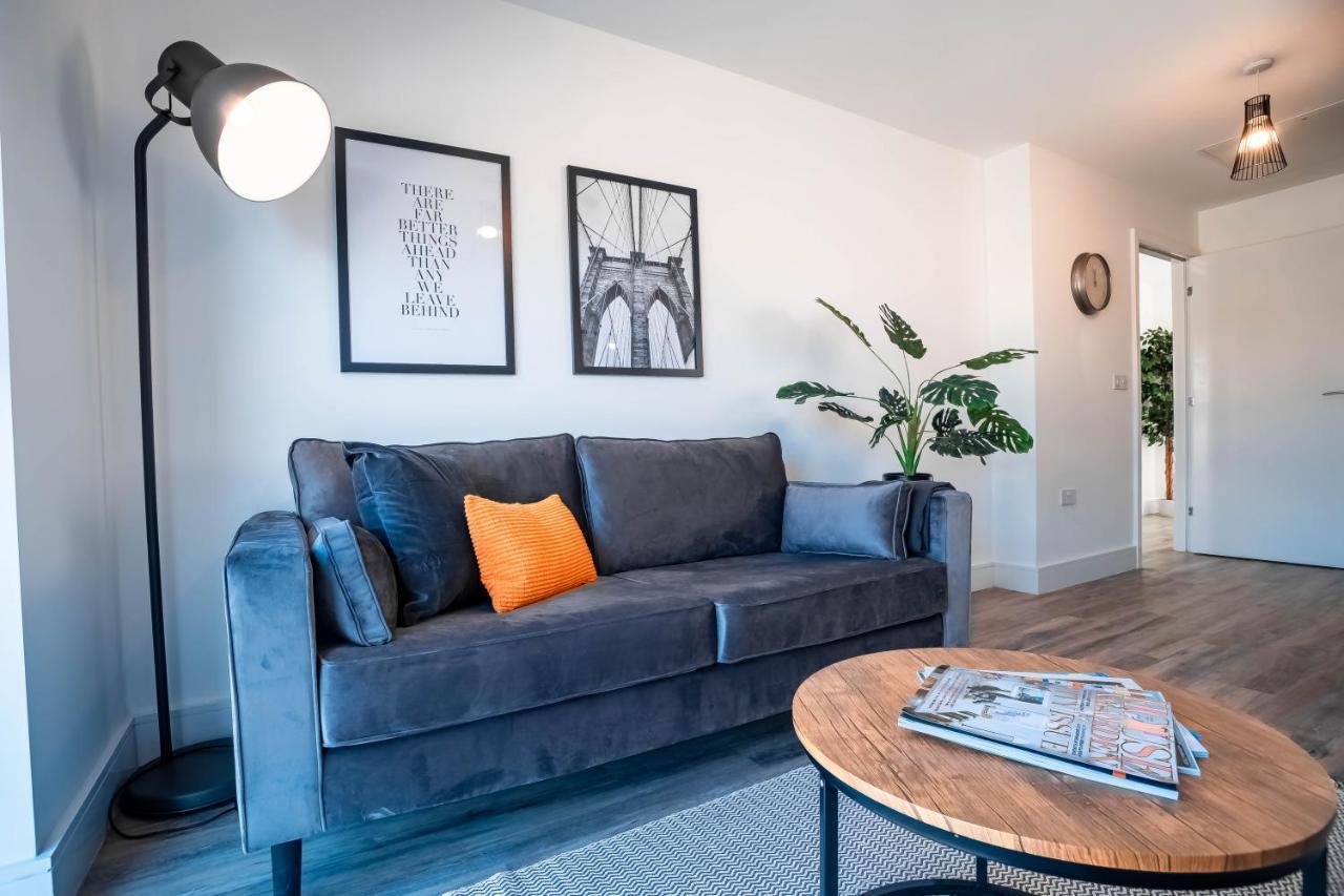 Luxe Interchange Apartment Near Old Trafford - Media City - The Quays Manchester Luaran gambar