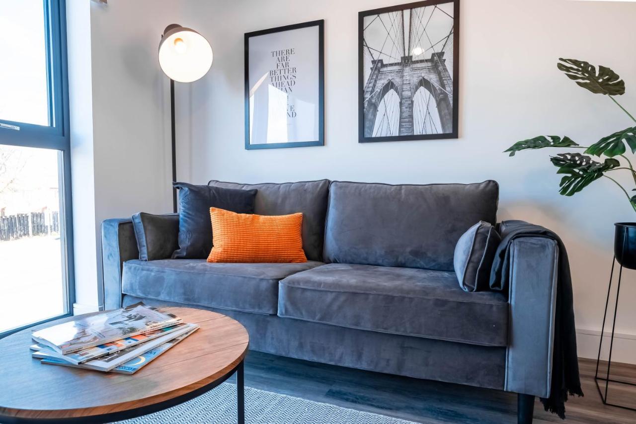 Luxe Interchange Apartment Near Old Trafford - Media City - The Quays Manchester Luaran gambar