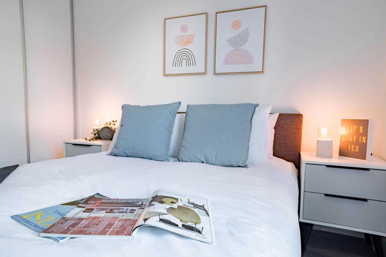 Luxe Interchange Apartment Near Old Trafford - Media City - The Quays Manchester Luaran gambar