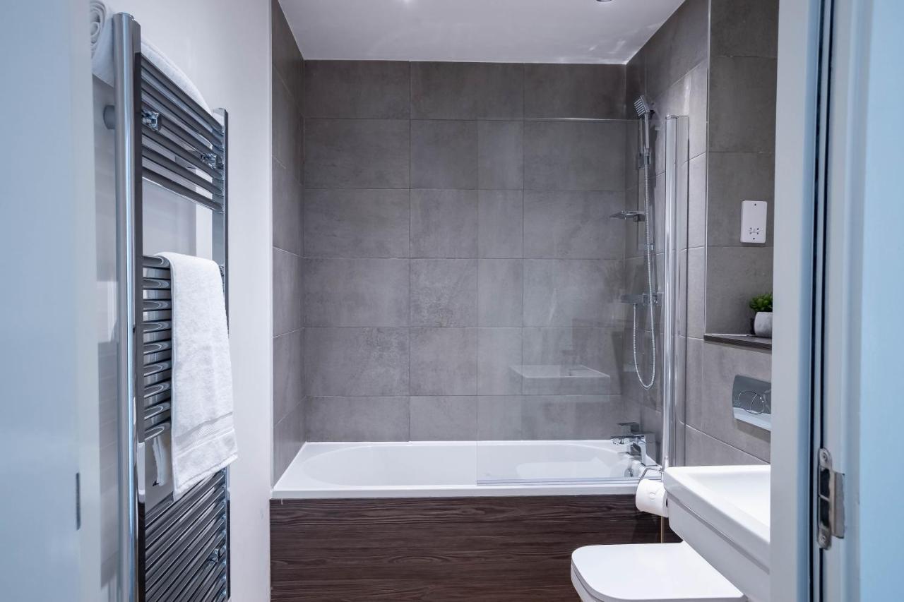 Luxe Interchange Apartment Near Old Trafford - Media City - The Quays Manchester Luaran gambar