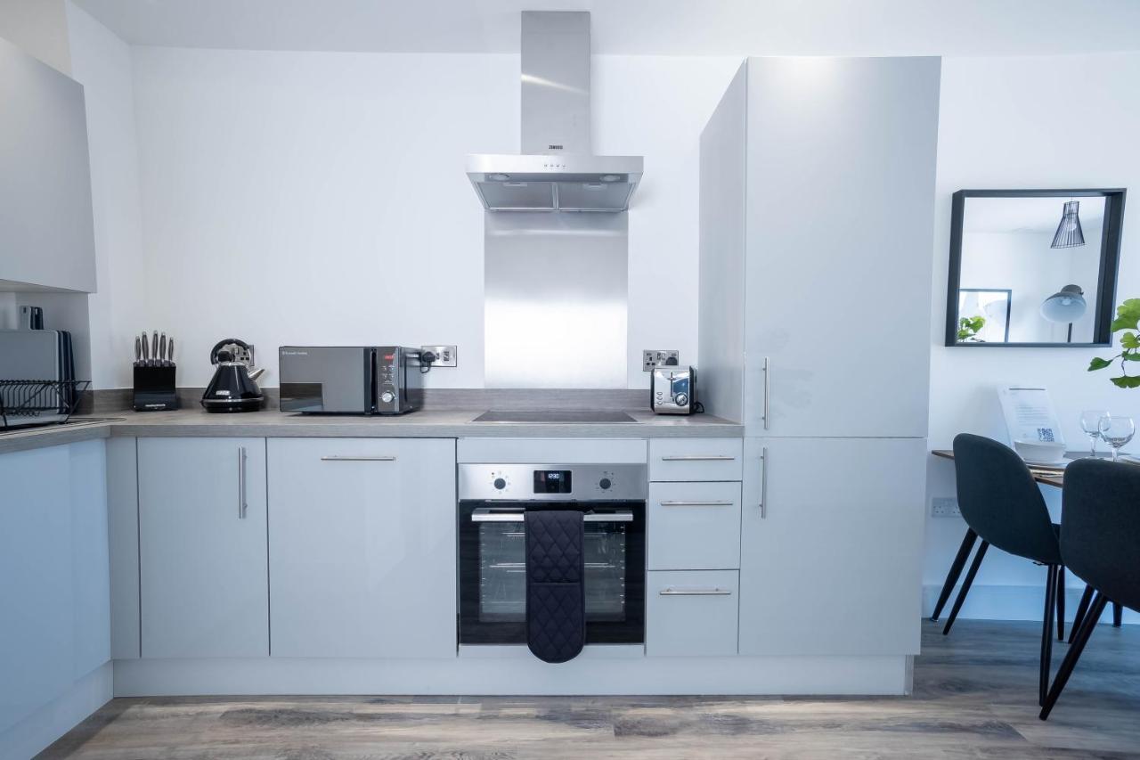 Luxe Interchange Apartment Near Old Trafford - Media City - The Quays Manchester Luaran gambar