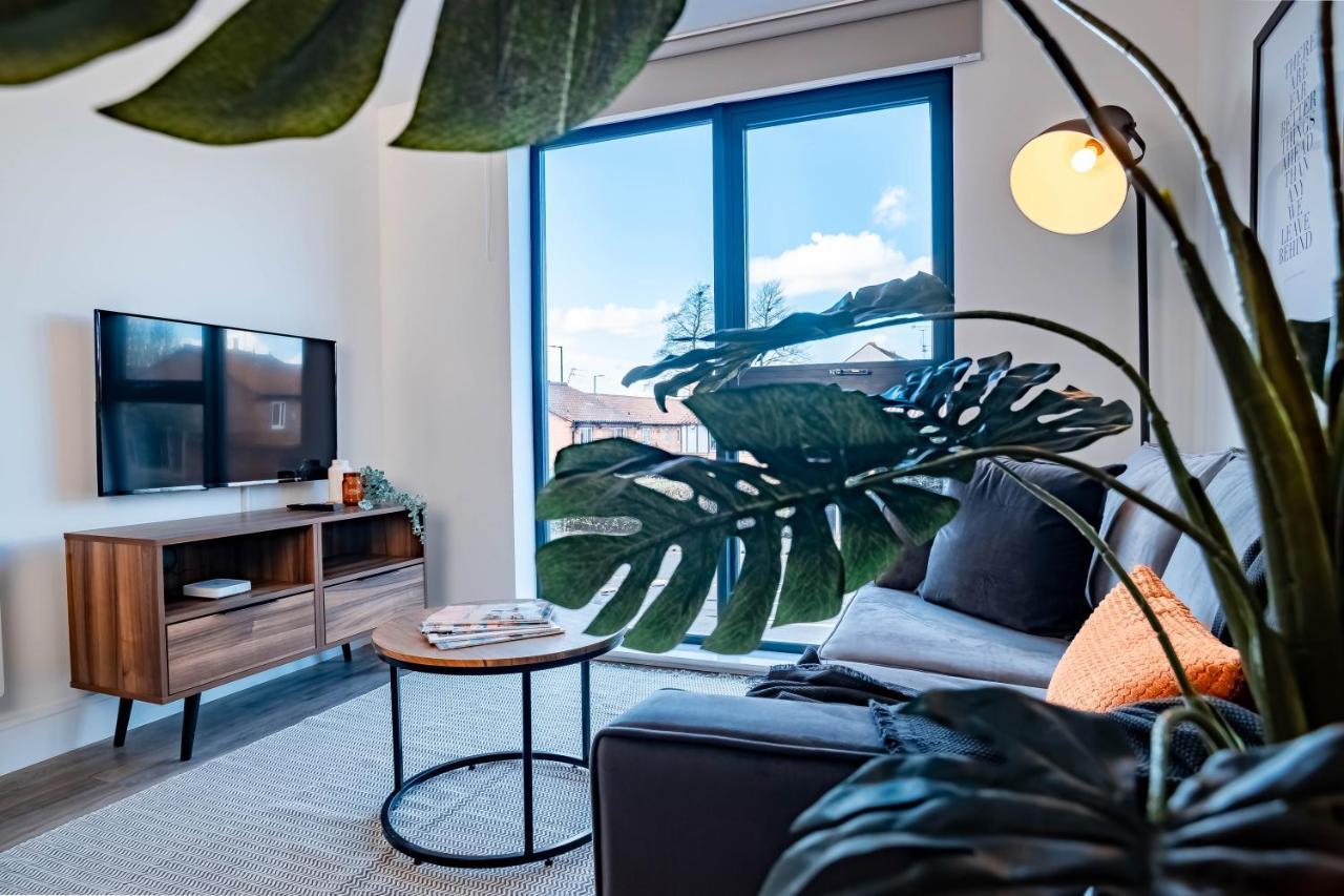Luxe Interchange Apartment Near Old Trafford - Media City - The Quays Manchester Luaran gambar